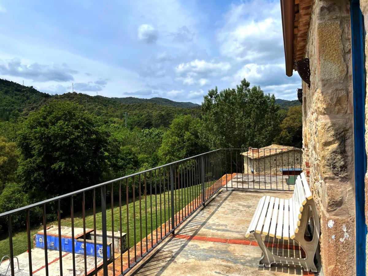 Caseta Blava Appartement Riudarenes Buitenkant foto